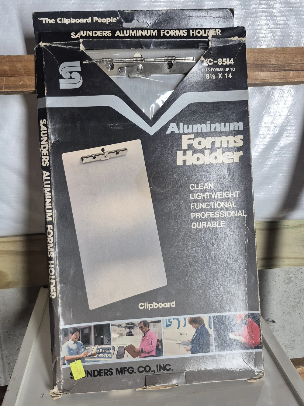 Saunders Aluminum Forms Holder Clipboard - Silver